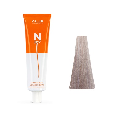Ollin Professional Перманентная крем-краска для волос N-Joy, 9/75 блондин коричнево-махагоновый, 100 мл купить