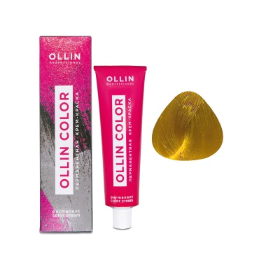 Ollin Professional Перманентная крем-краска для волос Color, 0/33 корректор желтый, 60 мл купить