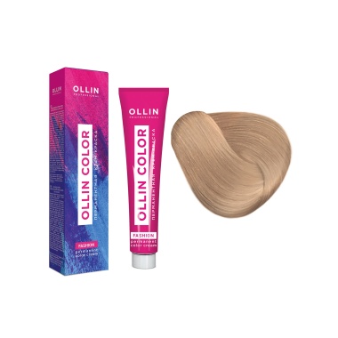 Ollin Professional Перманентная крем-краска для волос Color, 10/03 светлый блондин прозрачно-золотистый, 100 мл купить
