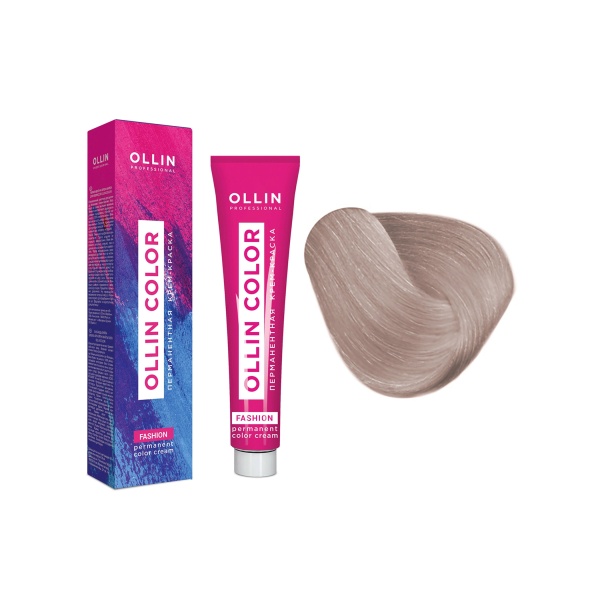 Ollin Professional Перманентная крем-краска для волос Color, 10/26 светлый блондин розовый, 60 мл купить