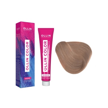 Ollin Professional Перманентная крем-краска для волос Color, 10/73 светлый блондин коричнево-золотистый, 60 мл купить
