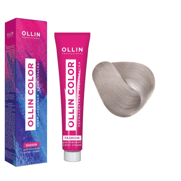 Ollin Professional Перманентная крем-краска для волос Color, 10/8 светлый блондин жемчужный, 60 мл купить