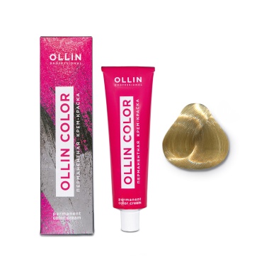 Ollin Professional Перманентная крем-краска для волос Color, 11/3 специальный блондин золотистый, 100 мл купить