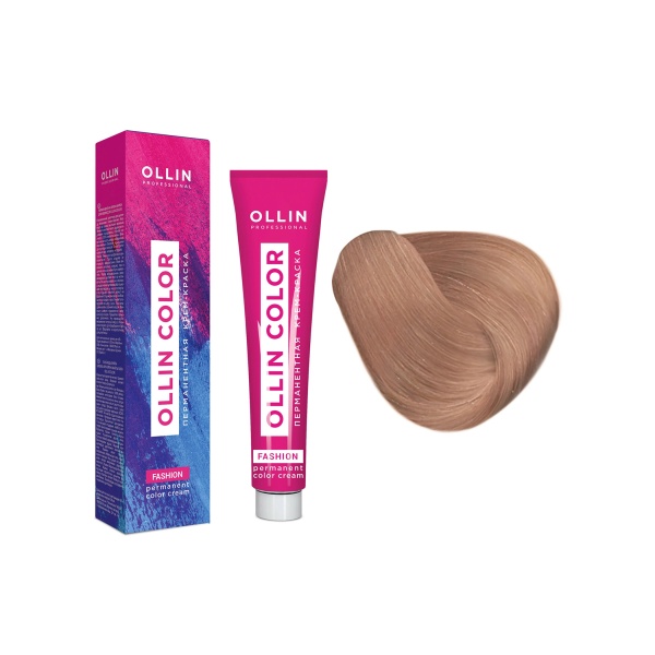 Ollin Professional Перманентная крем-краска для волос Color, 11/43 специальный блондин медно-золотистый, 100 мл купить