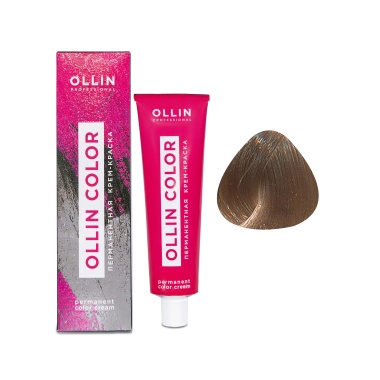 Ollin Professional Перманентная крем-краска для волос Color, 9/21 блондин фиолетово-пепельный, 60 мл купить