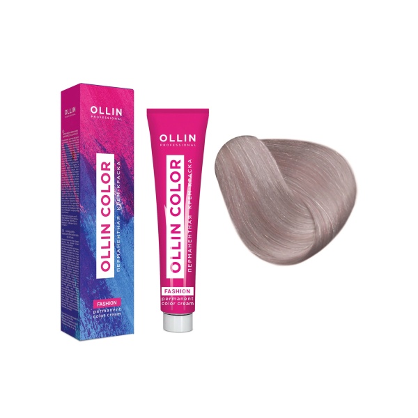 Ollin Professional Перманентная крем-краска для волос Color, 9/22 блондин фиолетовый, 100 мл купить
