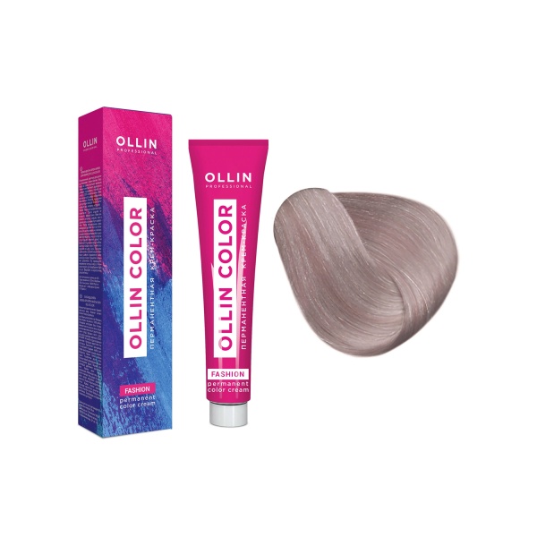 Ollin Professional Перманентная крем-краска для волос Color, 9/22 блондин фиолетовый, 60 мл купить