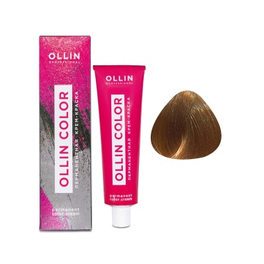 Ollin Professional Перманентная крем-краска для волос Color, 9/3 блондин золотистый, 60 мл купить