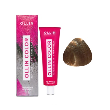 Ollin Professional Перманентная крем-краска для волос Color, 9/7 блондин коричневый, 60 мл купить