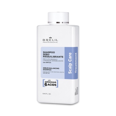 Brelil Professional Шампунь себонормализующий для жирной кожи головы и ослабленных волос, 250 мл купить