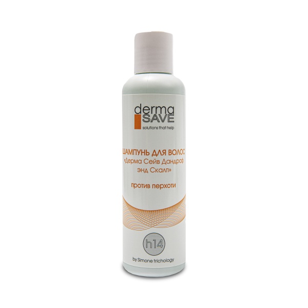 DermaSave Шампунь от сухой или жирной перхоти Dandruff And Scalp Shampoo, 200 мл купить