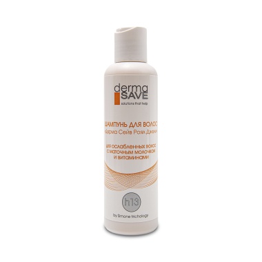 DermaSave Шампунь c маточным молочком для ослабленных волос Royal Jelly Shampoo, 200 мл купить