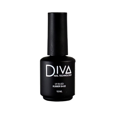 Diva База для гель-лака средне-твердая Rubber Base, 15 мл купить