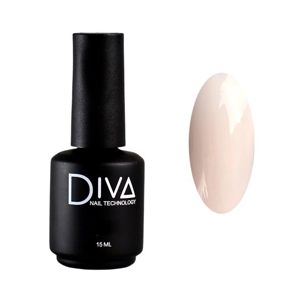 Diva База каучуковая камуфлирующая French Base, Floral White, 15 мл купить