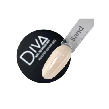 Diva Гель средней вязкости Builder Gel, Sand, 30 мл купить