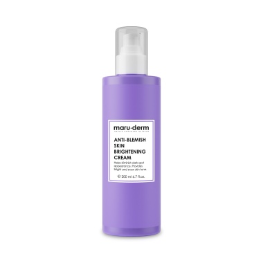 Maru.derm Крем отбеливающий для кожи против пигментных пятен Anti-Blemish Skin Brightening Cream, 200 мл купить