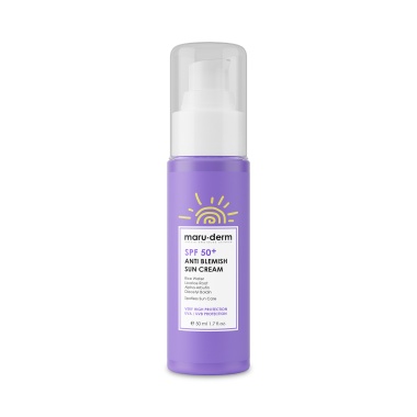 Maru.derm Крем солнцезащитный SPF 50+ Anti Blemish Sun Cream, 50 мл купить