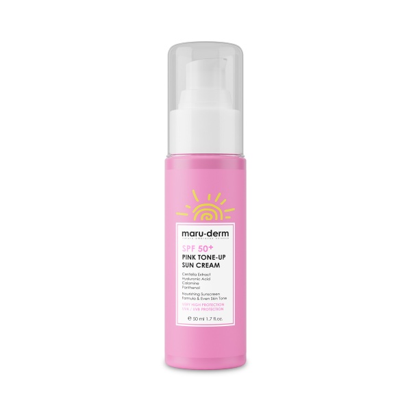 Maru.derm Крем солнцезащитный SPF 50+ Pink Tone-Up Sun Cream, 50 мл купить