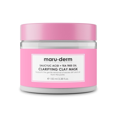 Maru.derm Маска глиняная Salicylic Acid + Tea Tree Oil Clarifying Clay Mask, 100 мл купить