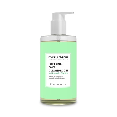 Maru.derm Гель очищающий для лица Purifying Face Cleansing Gel For Normal to Oily Skin, 200 мл купить