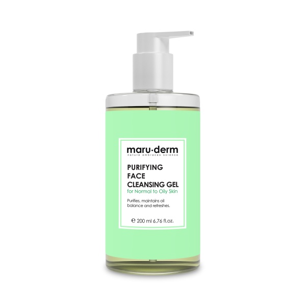 Maru.derm Гель очищающий для лица Purifying Face Cleansing Gel For Normal to Oily Skin, 200 мл купить