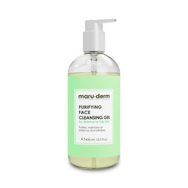Maru.derm Гель очищающий для лица Purifying Face Cleansing Gel For Normal to Oily Skin, 400 мл купить