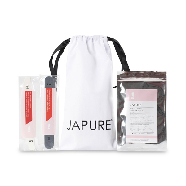 Japure Набор для маникюра в подарочном мешочке, 4 шт купить