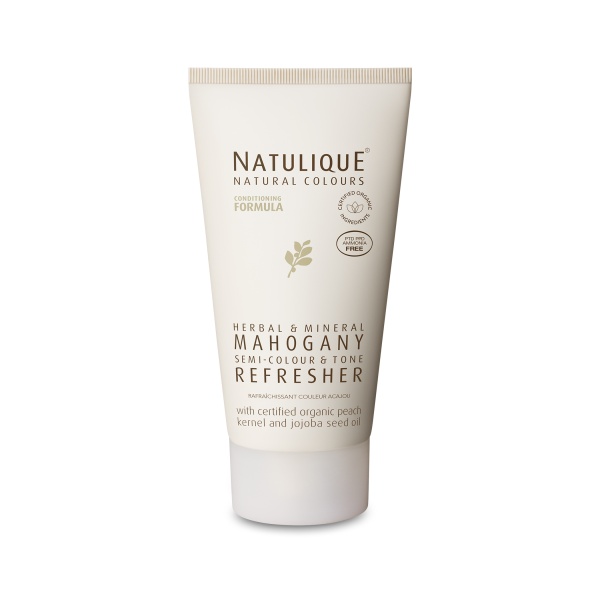 Natulique Полеперманентная крем-краска Refresher, махагон, 150 мл купить
