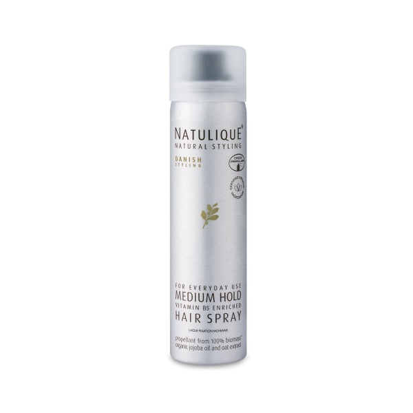 Natulique Лак средней фиксации Medium Hold Hair Spray, 75 мл купить