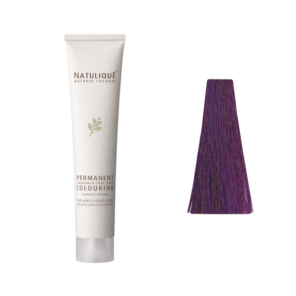 Natulique Краситель для волос без аммиака Permanent Ammonia-Free Hair Colouring, 0.81 интенсивный фиолетовый микстон Intense Violet Mix, 75 мл купить
