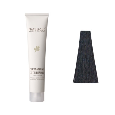 Natulique Краситель для волос без аммиака Permanent Ammonia-Free Hair Colouring, 1.01 Темно-Синий Midnight Blue, 75 мл купить