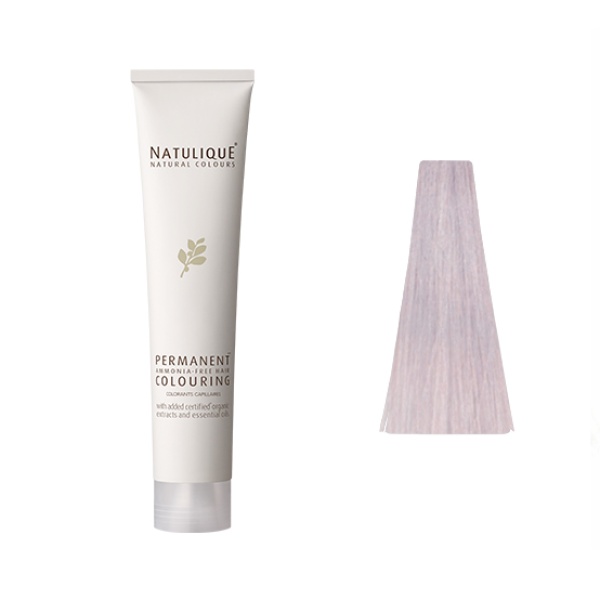 Natulique Краситель для волос без аммиака Permanent Ammonia-Free Hair Colouring, 11.81 Экстра фиолетовый пепельный блонд Extreme Violet Ash Blonde, 75 мл купить