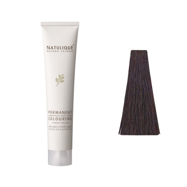 Natulique Краситель для волос без аммиака Permanent Ammonia-Free Hair Colouring, 3.07 умеренно коричневый Liquorice, 75 мл купить