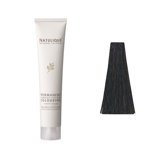 Natulique Краситель для волос без аммиака Permanent Ammonia-Free Hair Colouring, 3.2 Темный пепельно-Коричневый Dark Ash Brown, 75 мл купить