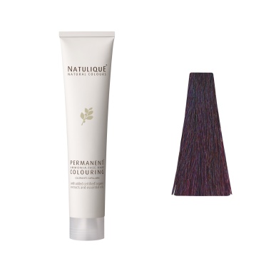 Natulique Краситель для волос без аммиака Permanent Ammonia-Free Hair Colouring, 4.8 фиолетово-Каштановый Violet Auburn, 75 мл купить