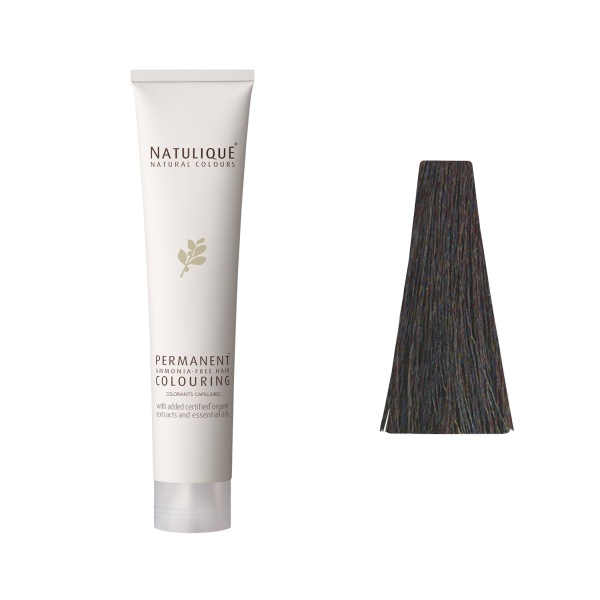 Natulique Краситель для волос без аммиака Permanent Ammonia-Free Hair Colouring, 5.17 Холодный светло-Коричневый Ice Light Brown, 75 мл купить