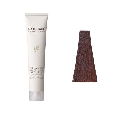 Natulique Краситель для волос без аммиака Permanent Ammonia-Free Hair Colouring, 5.77 светло-Коричневый интенсивный Light Brown Intensive Brown, 75 мл купить