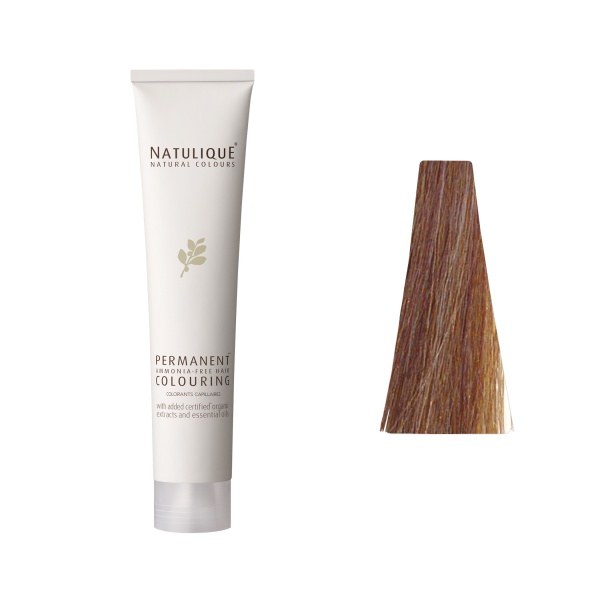 Natulique Краситель для волос без аммиака Permanent Ammonia-Free Hair Colouring, 6.0 Темно-Русый Dark Blonde, 75 мл купить