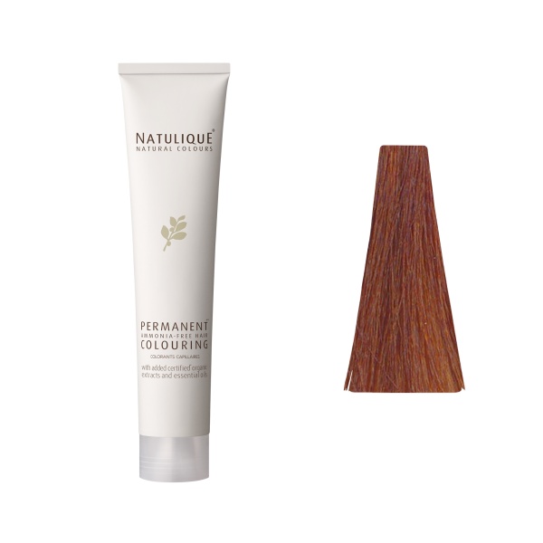 Natulique Краситель для волос без аммиака Permanent Ammonia-Free Hair Colouring, 7.07 коньячный Cognac, 75 мл купить