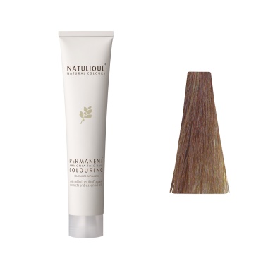 Natulique Краситель для волос без аммиака Permanent Ammonia-Free Hair Colouring, 7.2 средне пепельно-Русый Medium Ash Blonde, 75 мл купить
