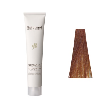 Natulique Краситель для волос без аммиака Permanent Ammonia-Free Hair Colouring, 7.34 махагон золотистый блонд Mahogany Golden Blonde, 75 мл купить