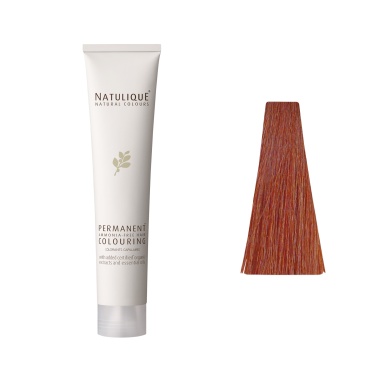 Natulique Краситель для волос без аммиака Permanent Ammonia-Free Hair Colouring, 7.6 средне медно-Русый Medium Copper Blonde, 75 мл купить