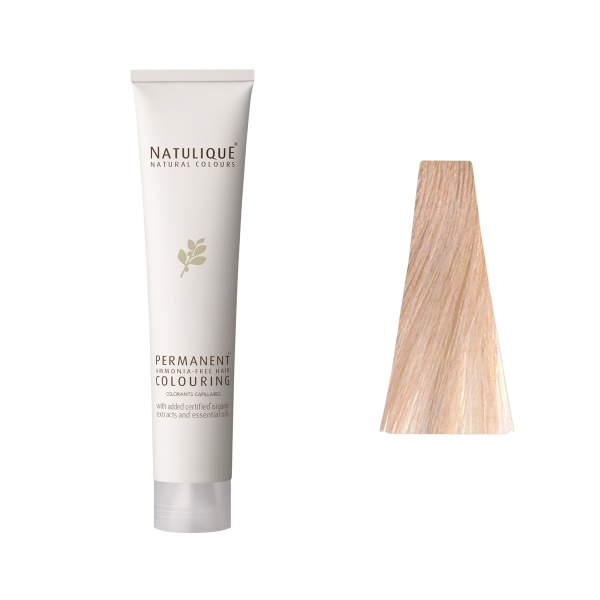 Natulique Краситель для волос без аммиака Permanent Ammonia-Free Hair Colouring, 9.2 пепельно-Русый, медовый Honey Ash Blonde, 75 мл купить