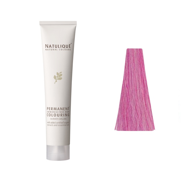 Natulique Краситель для волос без аммиака Permanent Ammonia-Free Hair Colouring, Нежный Личи Douce Lychee, 75 мл купить