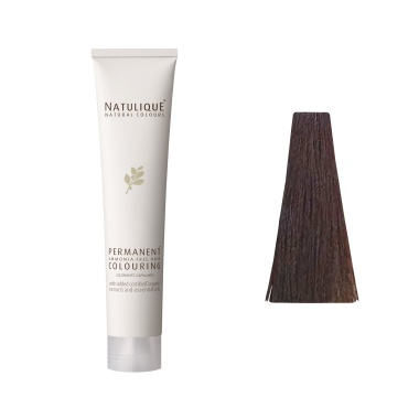 Natulique Краситель для волос Zero, 4.0 умеренно коричневый Medium Brown, 75 мл купить