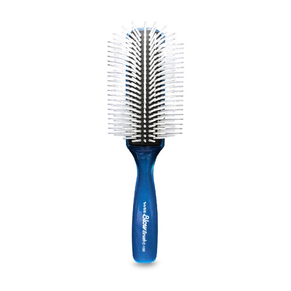 Vess Профессиональная щетка для укладки волос С-150 Blow Brush, синий купить