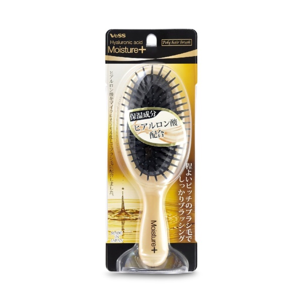 Vess Щетка массажная с гиалуроновой кислотой Poly Hair Brush With Hyaluronic Acid, круглая купить