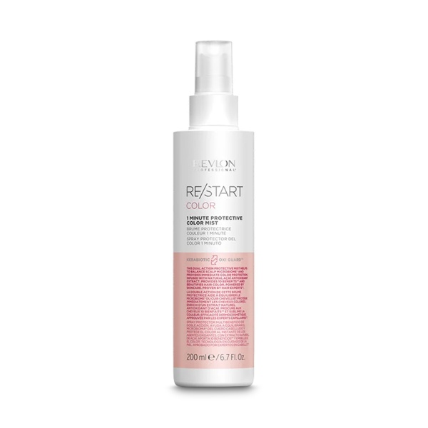 Revlon Professional 1-минутный защищиющий цвет мист Restart Color 1 Minute Protective Color Mist, 200 мл купить