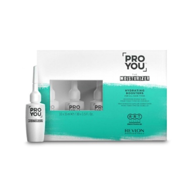 Revlon Professional Бустер увлажнение для всех типов волос Hydrating Boosters, 10 х 15 мл купить