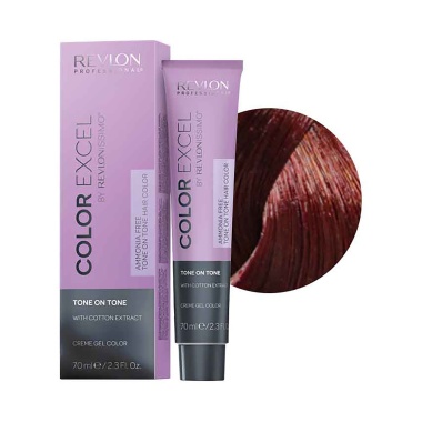 Revlon Professional Краска для волос Color Excel, 66.40 Интенсивно Темный Блондин Насыщенный Медный, 70 мл купить